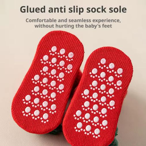 Calzini Natalizi in Cotone - Personaggi 3D