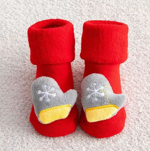 Calzini Natalizi in Cotone - Personaggi 3D